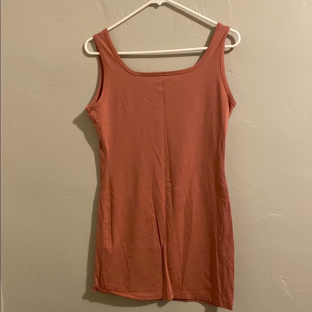 Peruvian Connection Salmon Fitted Sleeveless Dres… - image 5